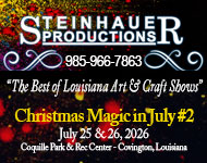 Steinhauer Best of Louisiana Art & Craft Shows
